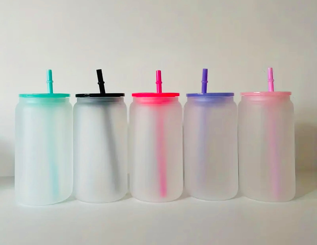 16oz Frost Glass Cup