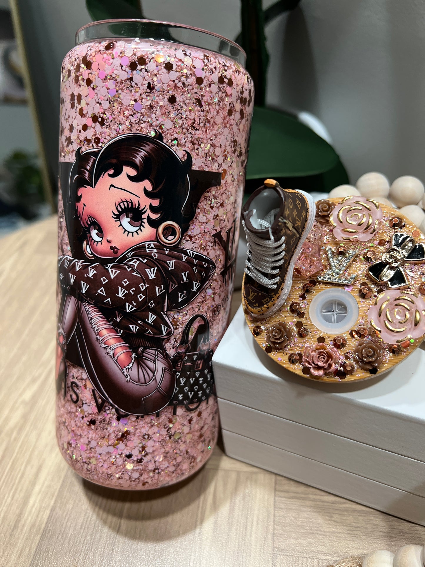Betty LV Brown & Mauve (MTO)