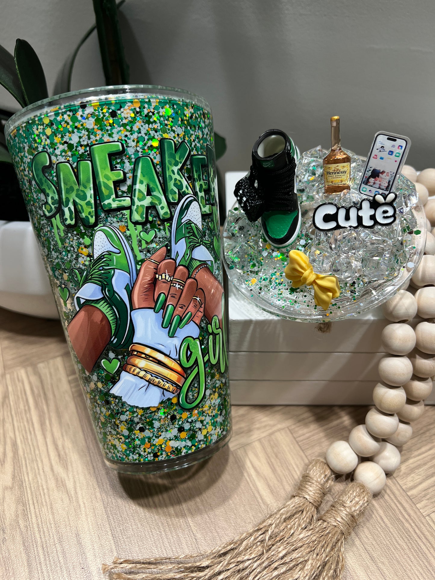 Green Henny/Sneaker Girl (MTO)
