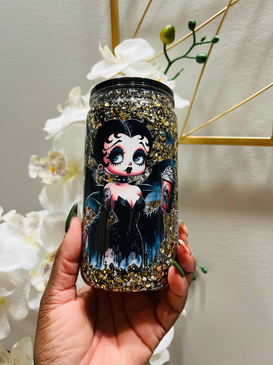 16oz Betty Boop (Black)