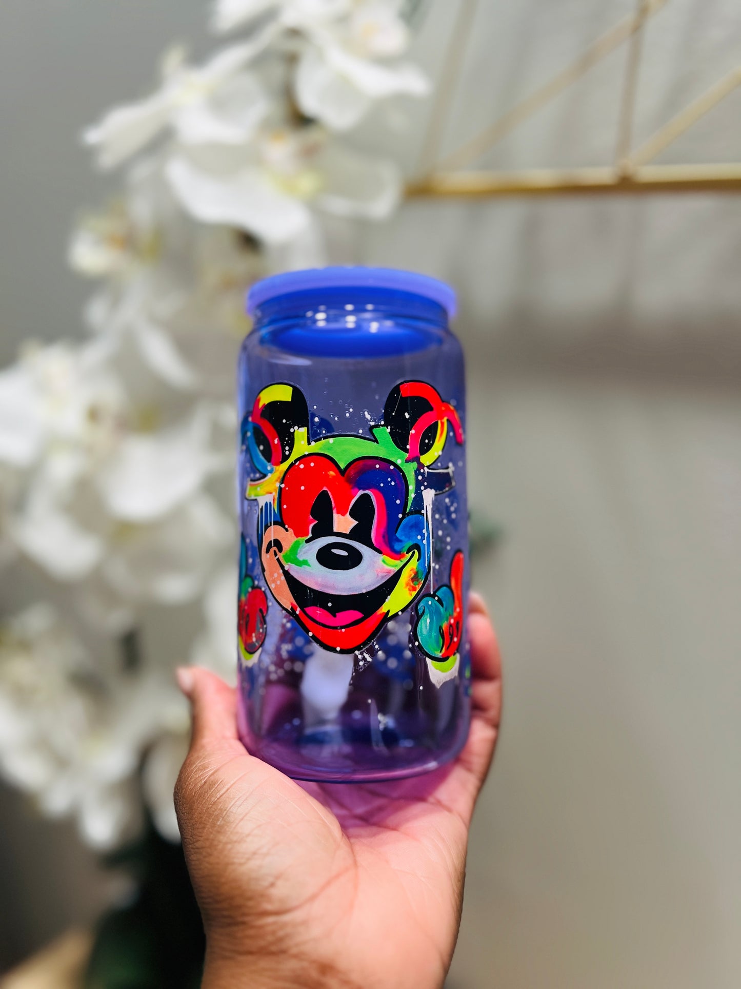 16oz CC Mickey Glass