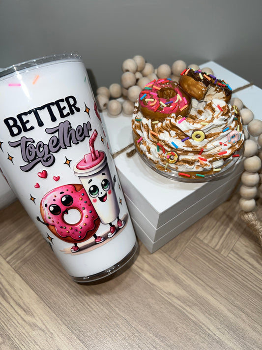 Sweet Donut Cup (MTO) Other wraps available