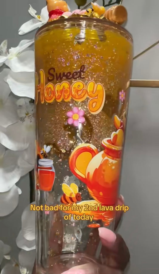 Honey Lava Drip Cup